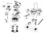 DeWalt DWV905H-GB Dust Extractor TYPE 1 Spare Parts